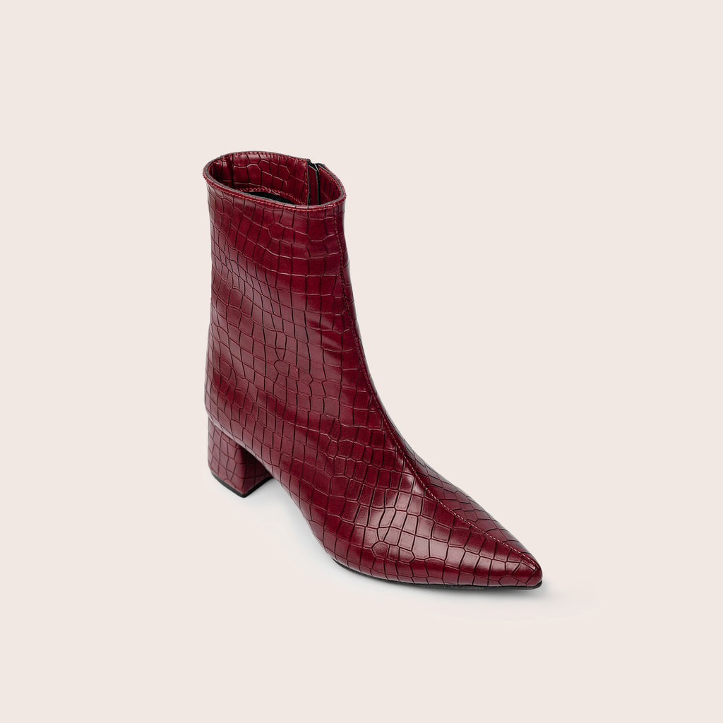 CÉLIA Croc Boots — handcrafted women's boots from Glamsy Egypt
