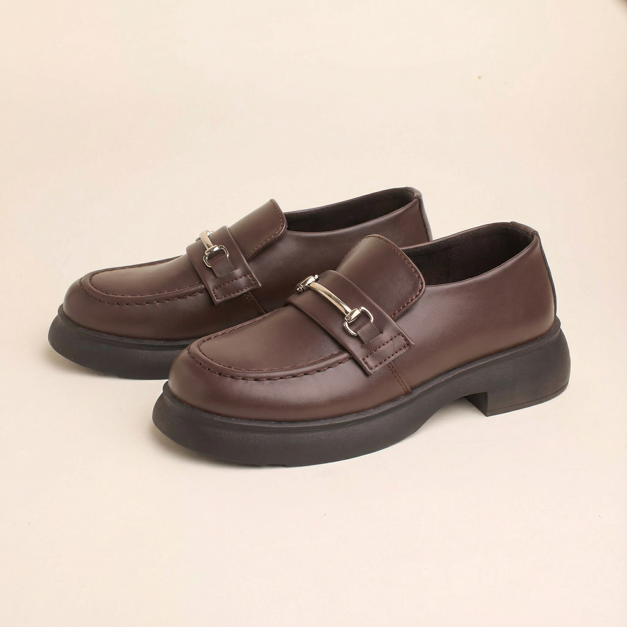 Luna Loafers — handcrafted women's loafers from Glamsy Egypt