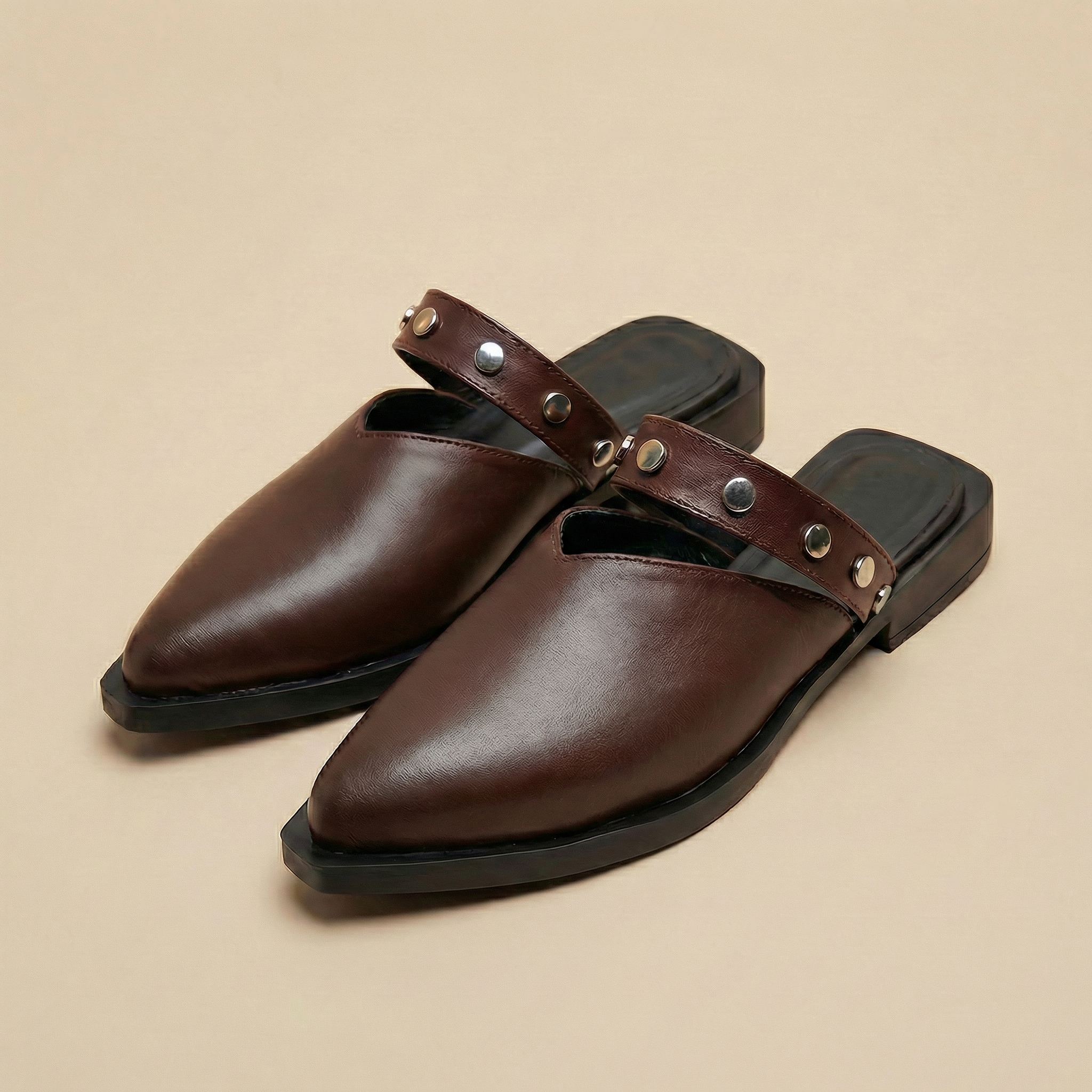 Obra Mules — handcrafted women's mules from Glamsy Egypt