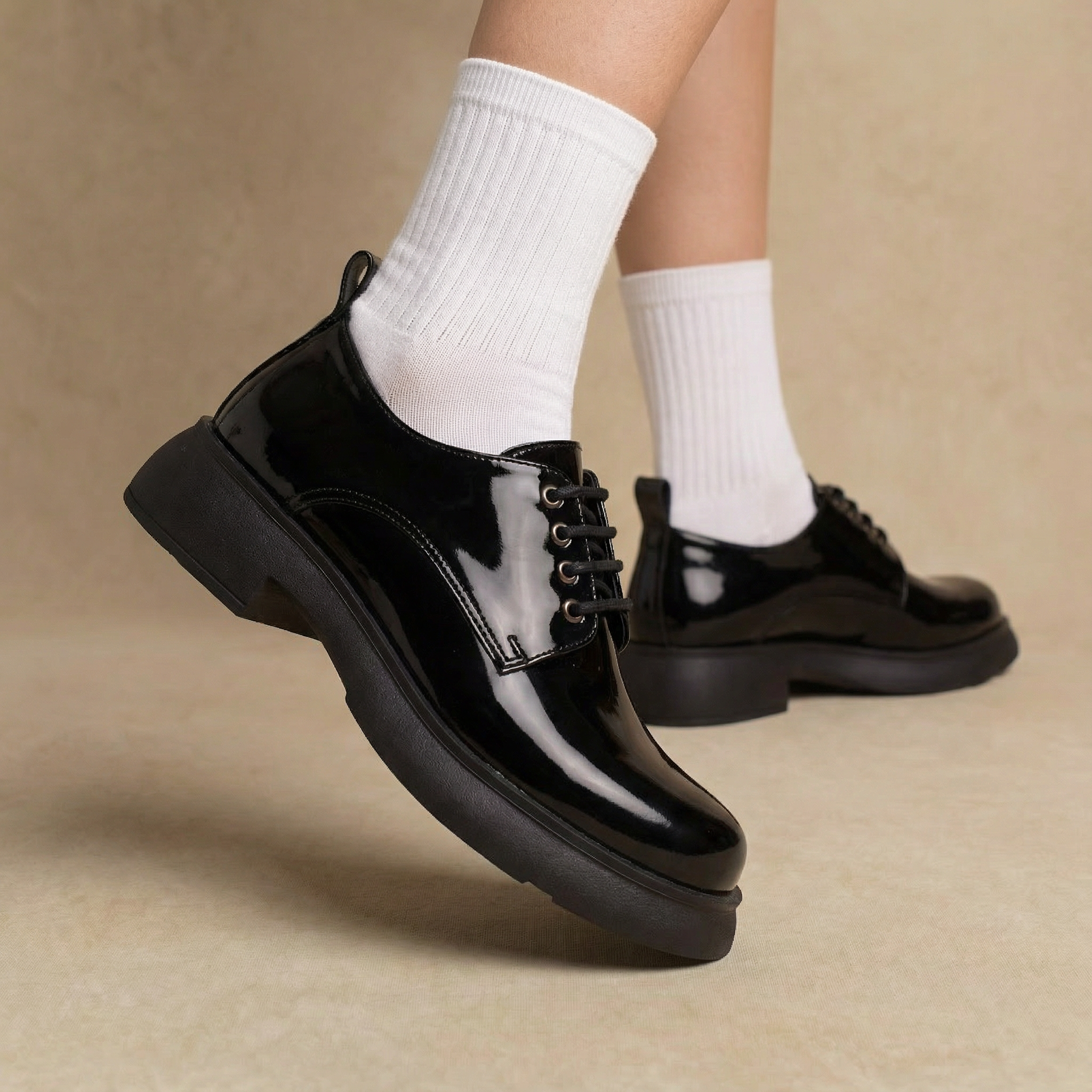 Verona Oxford Loafers — handcrafted women's loafers from Glamsy Egypt