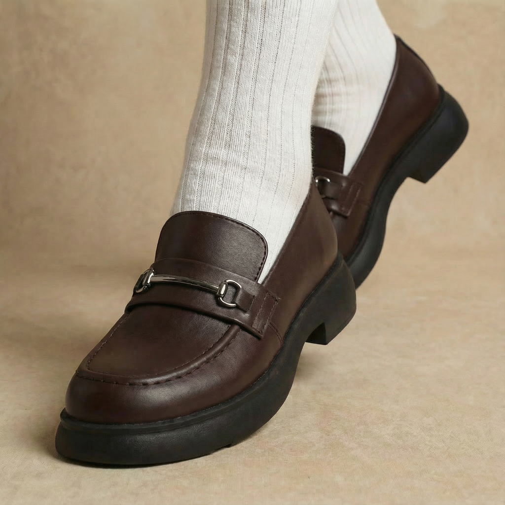 Luna Loafers — handcrafted women's loafers from Glamsy Egypt