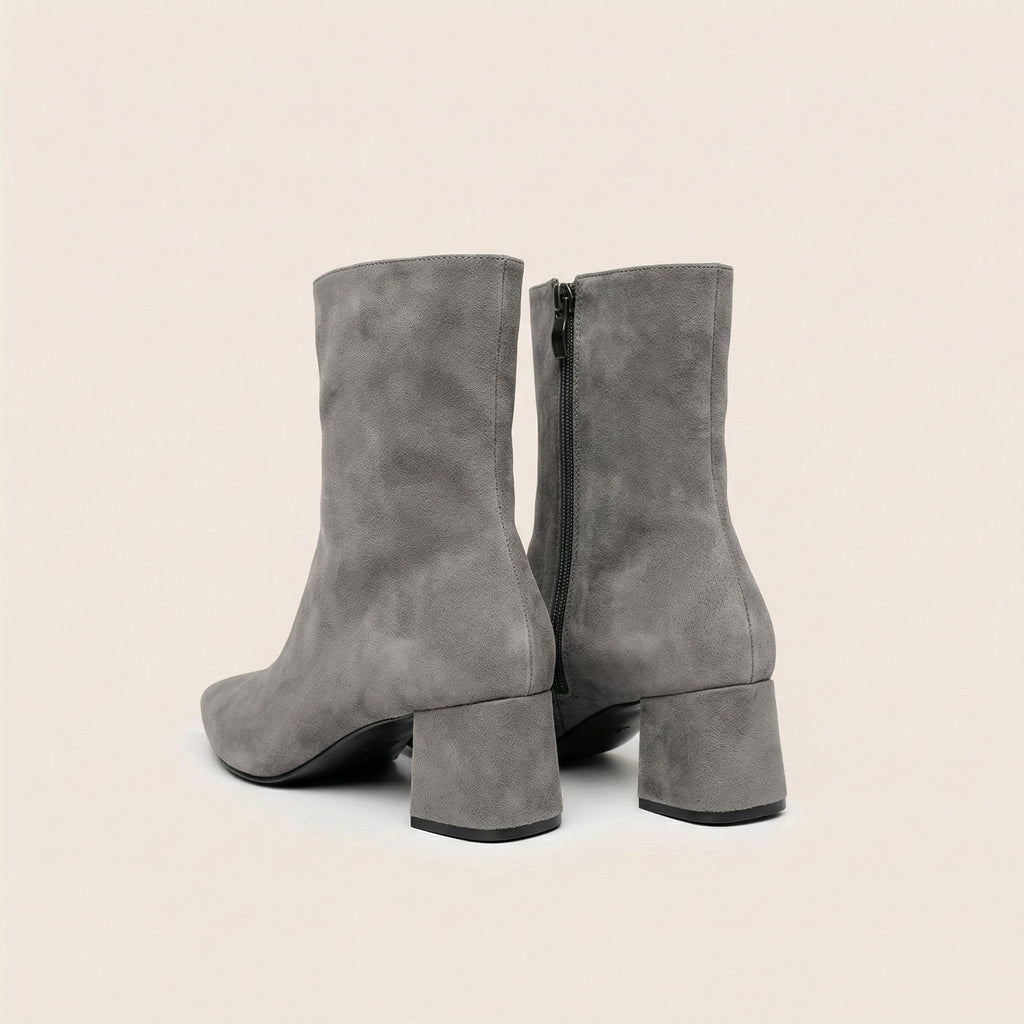 CÉLIA Boots (Suede) — handcrafted women's boots from Glamsy Egypt