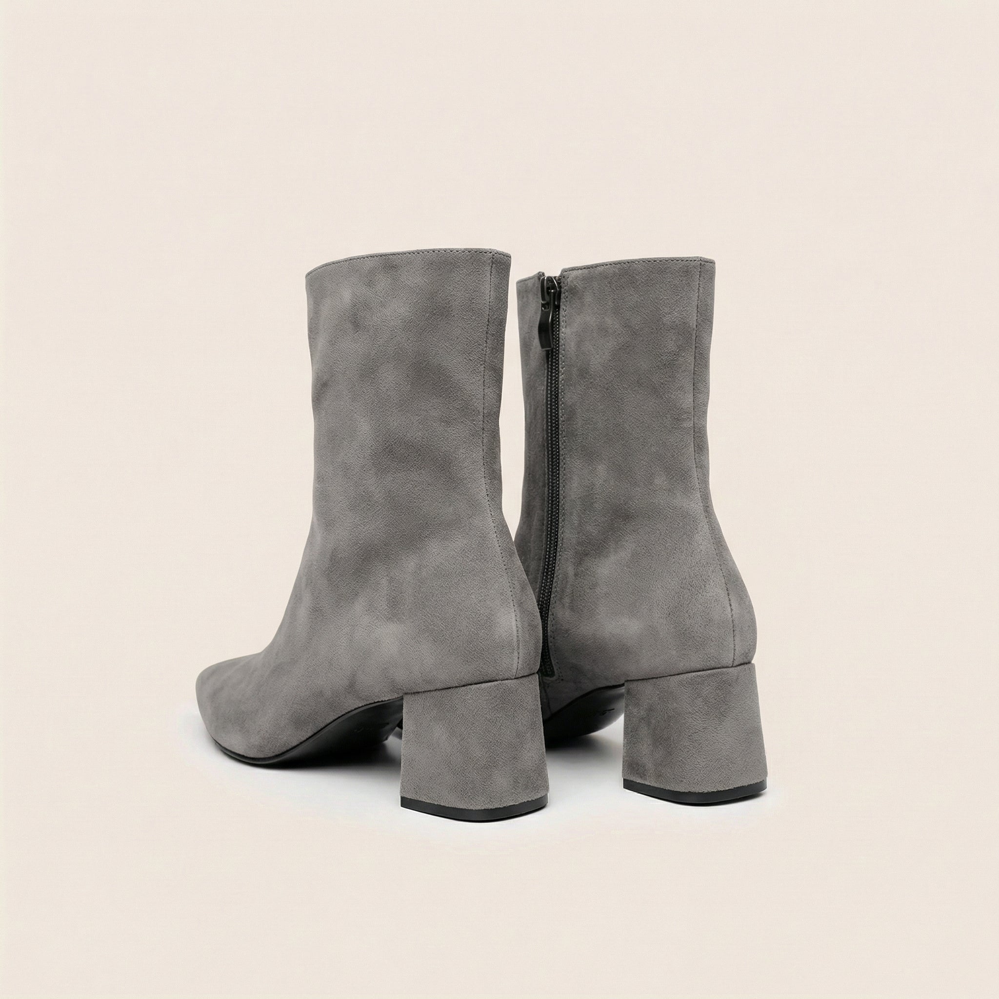CÉLIA Boots (Suede) — handcrafted women's boots from Glamsy Egypt