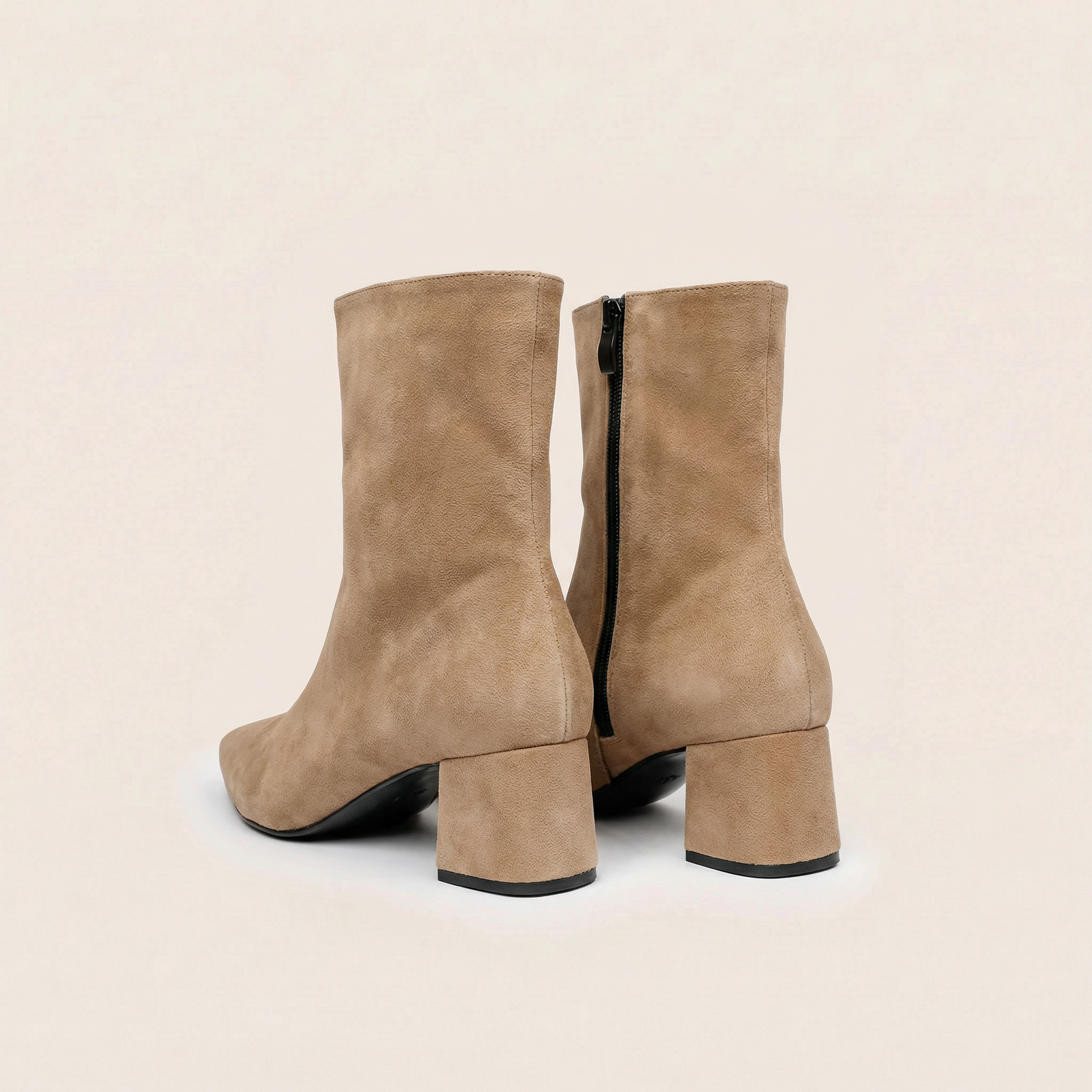 CÉLIA Boots (Suede) — handcrafted women's boots from Glamsy Egypt